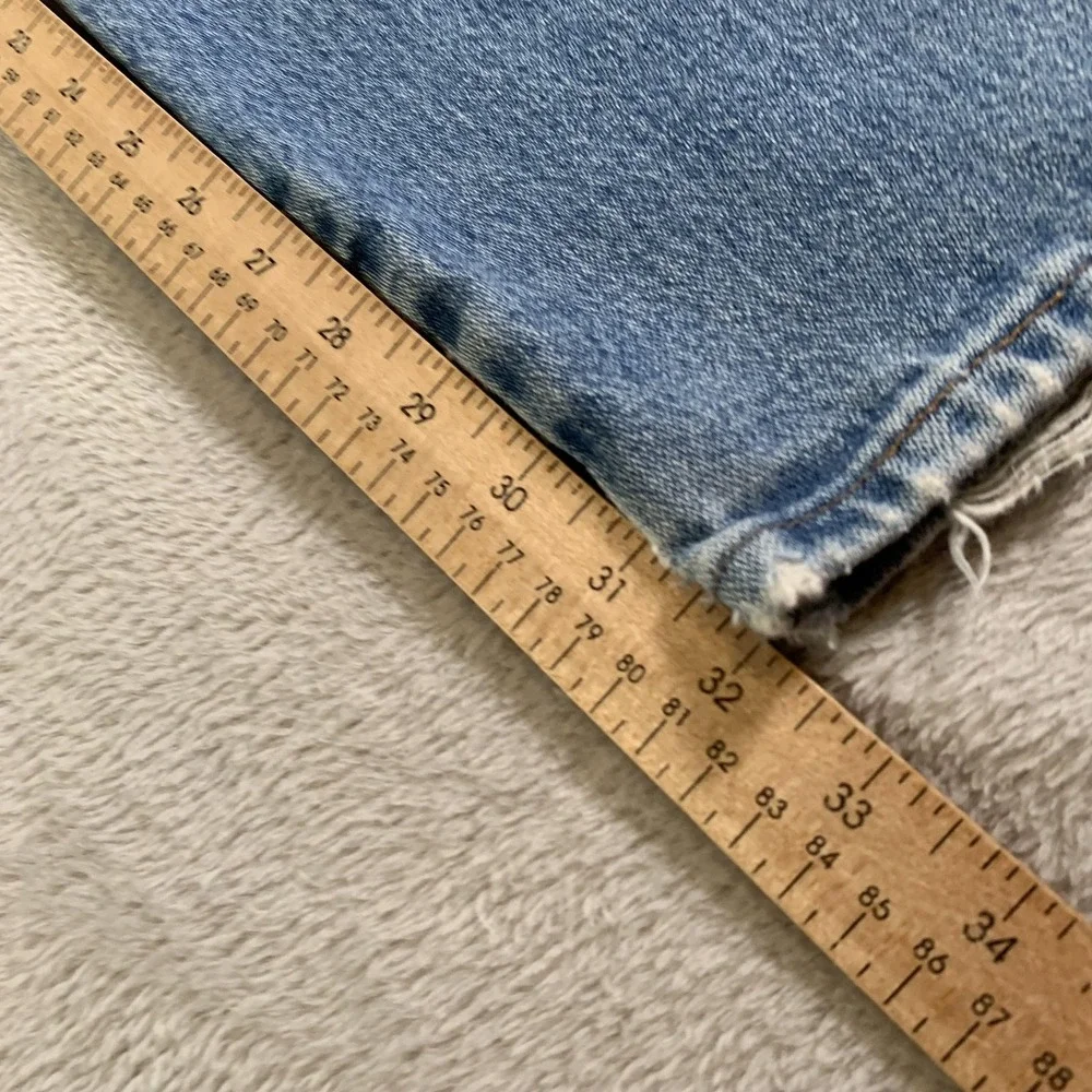 Vintage Wrangler 13MWZGK Cowboy Cut‎ Jeans Mens 40x32 Light Wash Blue Straight